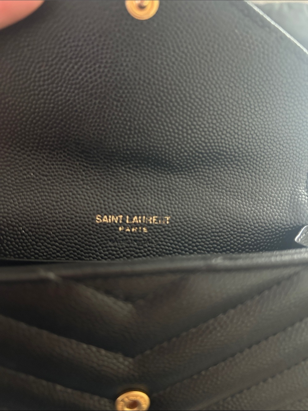 Saint Laurent ⭐️🎀 - Cassandre Matelasse small envelope wallet SOLD - Picture 6 of 7